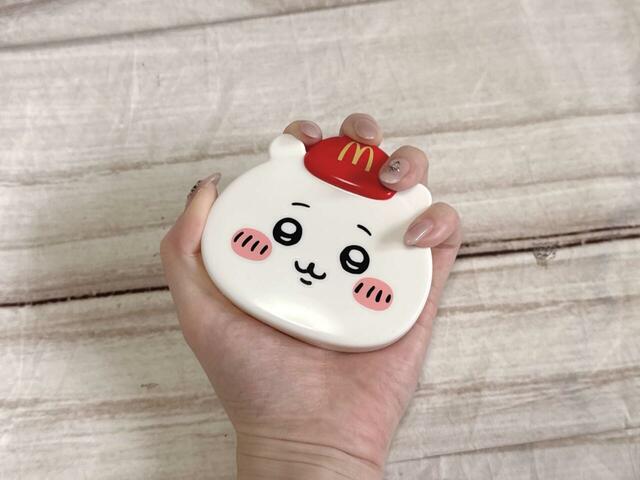 【ちいかわハッピーセット第二弾／ちいかわのメモセット】手のひらに収まるサイズなので、バッグに入れて持ち歩くのにもぴったり