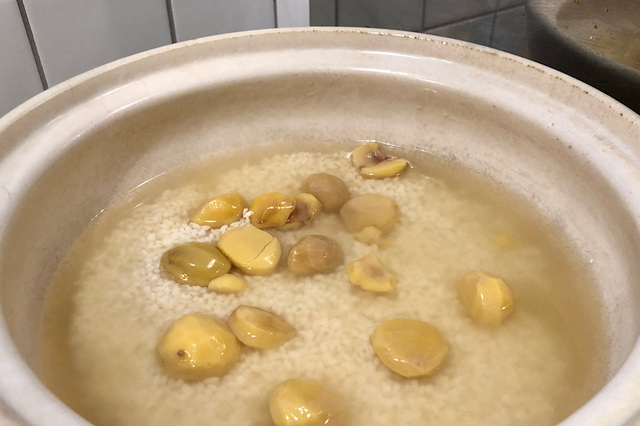 【無印良品　炊き込みごはんの素　栗ごはん】お米2号に混ぜて炊くだけで栗ご飯が作れちゃいます