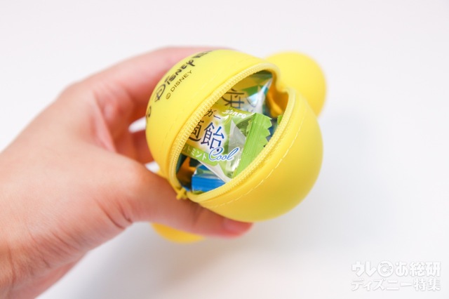 バッグチャームケース付き 1200円｜飴は10個入りました