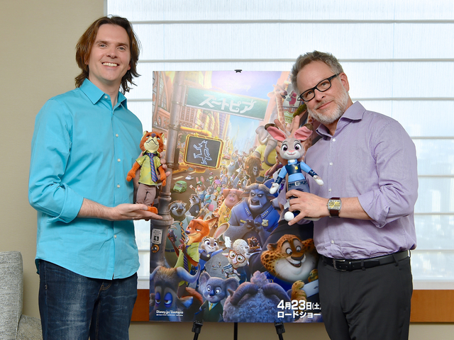 左:バイロン・ハワード監督 右:リッチ・ムーア監督