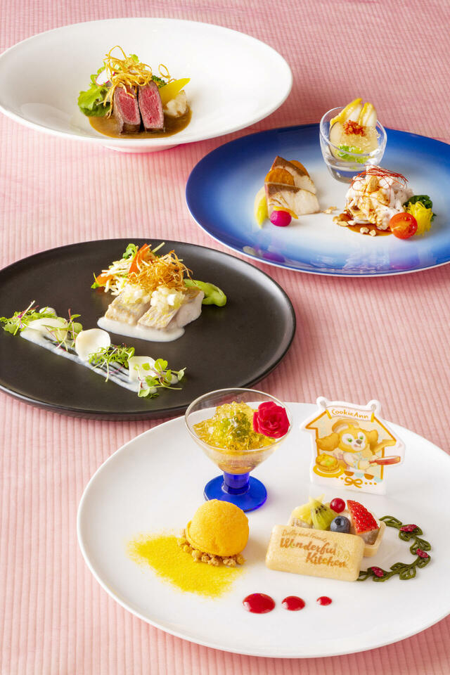 シルクロードガーデン（中国料理レストラン）“ダッフィー＆フレンズ・ワンダフルキッチン” ディナーコース