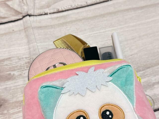 最低限持ち歩きたいコスメを収納できる大きさがGood！