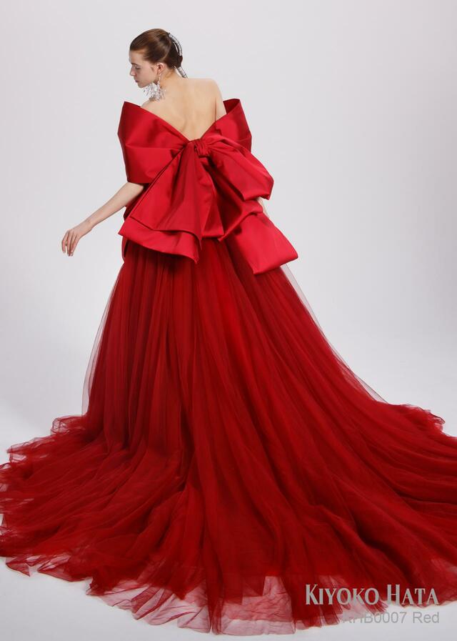 「KIYOKO HATA」新作ウェディングドレス KHB0007_Red