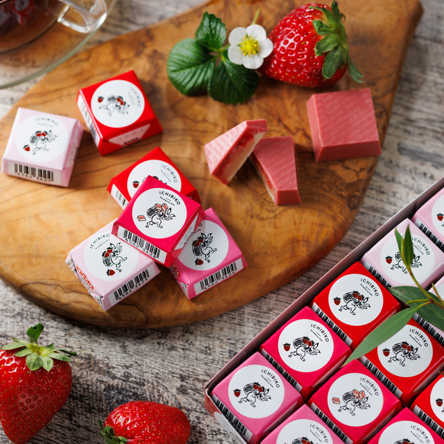 「チロルチョコ ICHIBIKOミルク　1個」 税込45円【ICHIBIKO×ローソン】