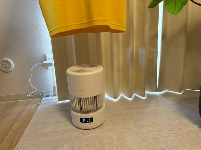 【アイリスオーヤマ WOOZOO 360 barrel】下から上に風を送れば効率的に乾燥できます◎