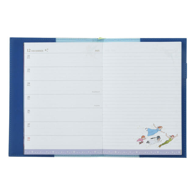 ピーター・パン 手帳・スケジュール帳 B6 型押し CALENDAR＆ORGANIZER 2026 2,800円
