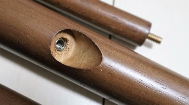 【ニトリ ポールハンガー】すべてのパーツにネジがすでに組み込まれています