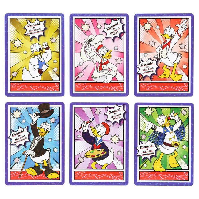 コレクションカード 600円｜ディズニー・パルパルーザ「ドナルドのクワッキー・ダック！ダック！ダックシティ！」スペシャルグッズ｜販売店舗：東京ディズニーランド「ディズニー＆カンパニー」｜発売日：2025年4月7日（月）