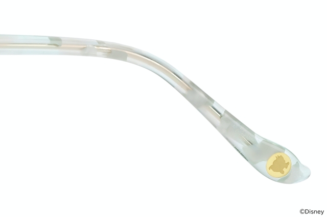 【Disney Collection created by Zoff Princess Series】アリエル　ボストン/テンプル先の内側にはフランダーの埋め込みパーツ