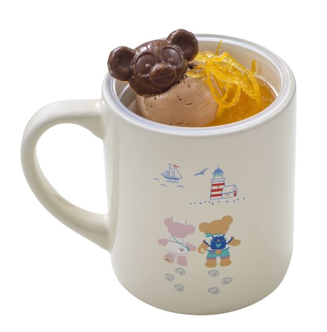 ミルクチョコムース＆シトラス･パッションフルーツゼリー、スーベニアカップ付き