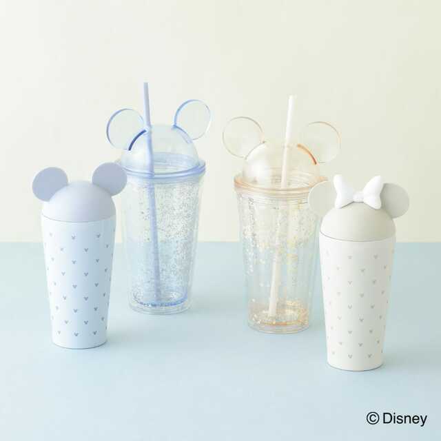 Francfranc ディズニー プラスチックタンブラー 1,800円、ステンレスタンブラー 3,200円
