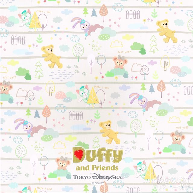 「ダッフィーのかくれんぼ」ディズニースナップフォト（裏表紙）