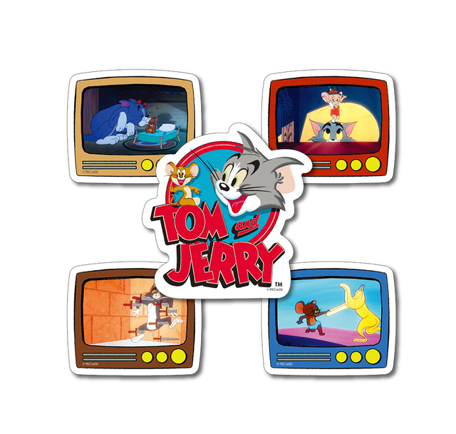 【トムとジェリー Happyくじ】G賞 ステッカーセット［全7種］