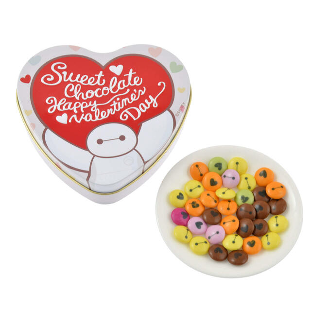 ベイマックス チョコレート 缶入り BAYMAX HEART VALENTINE 1,400円