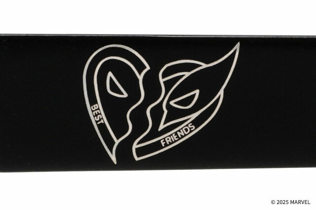 メガネ ¥12,200|Zoff「MARVEL COLLECTION DEADPOOL&WOLVERINE」DEADPOOL&WOLVERINE MODEL