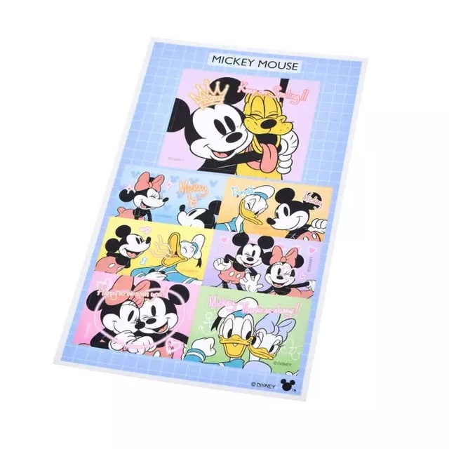 ミッキー＆フレンズ シール・ステッカー プリントシール風 Sticker Collection 350円