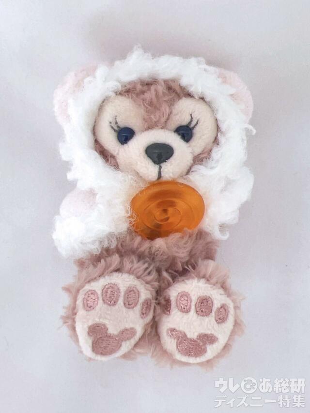 「ダッフィー&フレンズのホワイト・ウィンタータイム・ワンダーズ」ぬいぐるみチャーム