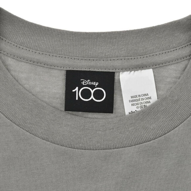 ミッキー＆ミニー 長袖Tシャツ グレー The Disney100 Platinum Celebration Collection 7,150円