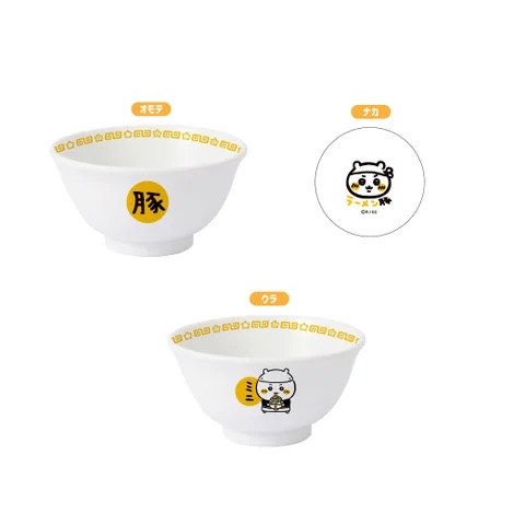 「渋谷PARCO ちいかわラーメン 豚」どんぶりミニ（ちいかわ)2,200円(税込)