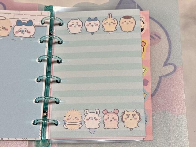 白目になってしまったちいかわたちも。レギュラーメンバーが揃っているのがうれしい♪