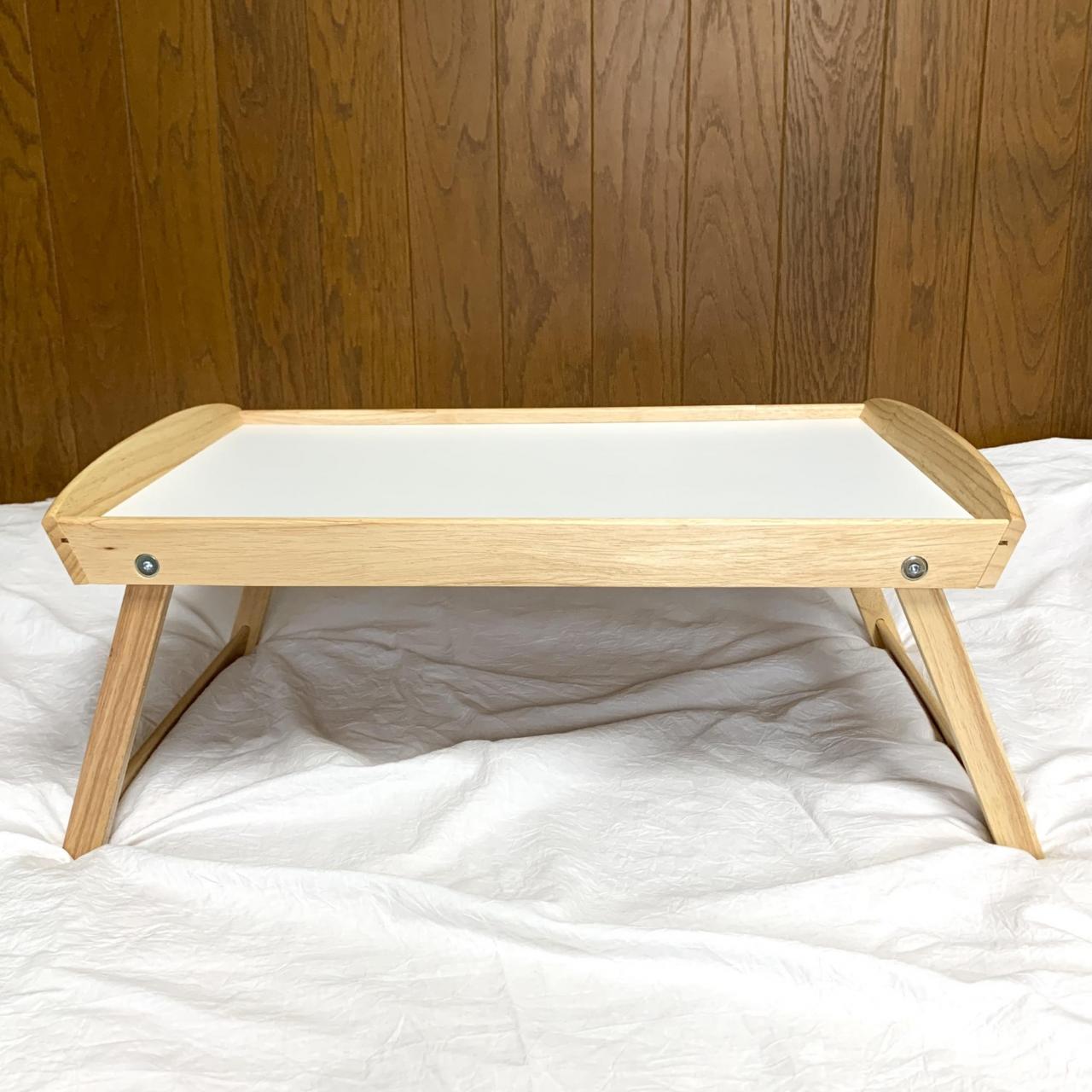 【IKEA】テレワークにも使える！おしゃれな「ベッドトレイ」徹底比較【使いやすいのは？】（写真 9/12） ハピママ*