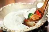新感覚「白いカレー鍋」