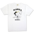 スヌーピー×ホークスコラボ Ｔシャツ（白）