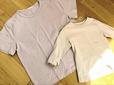【GU カラーTシャツ】女の子との親子コーデはピンクを取り入れて
