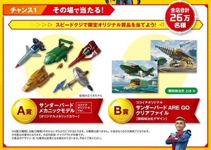 サンダーバード ARE GO （CoCo壱）USB 光学マウス ＆ オマケ（E賞 サンダーバード ARE GO （CoCo壱）USB 光学マウス ＆ オマケ（E賞