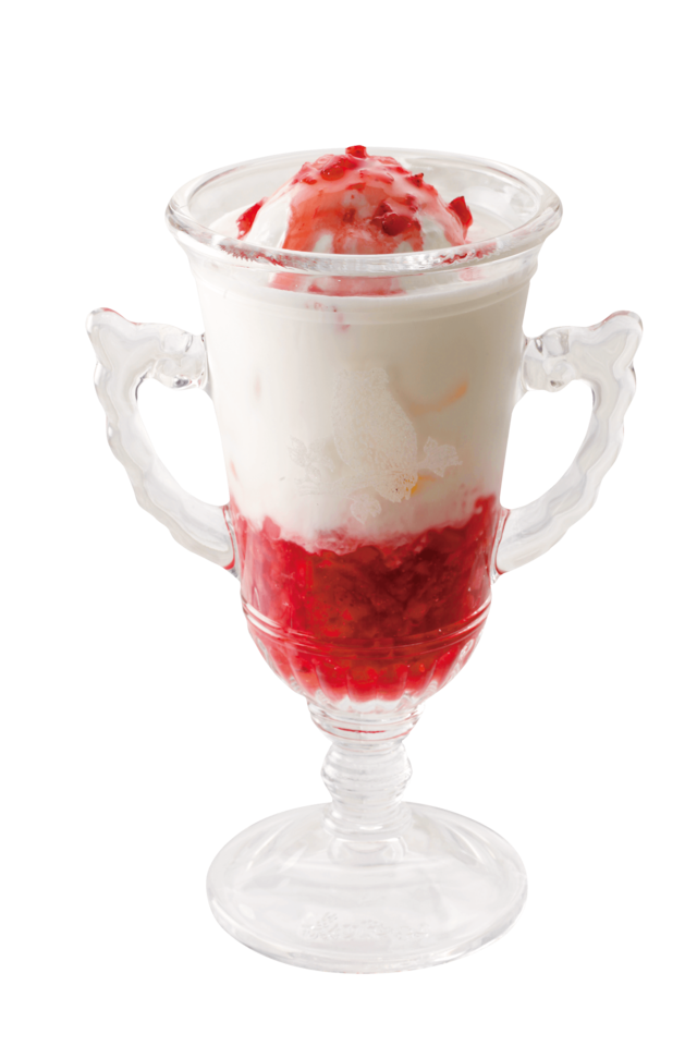 【びっくりドンキー】びっくりイチゴミルク