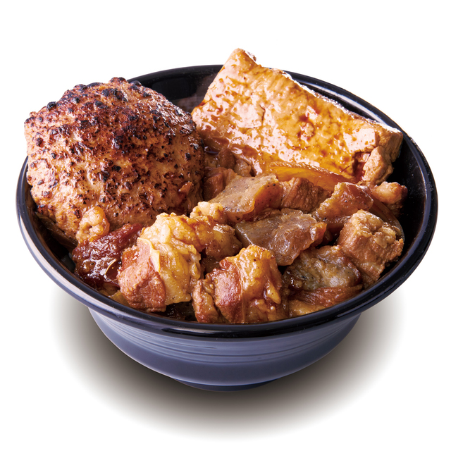 ハンバーグ肉めし