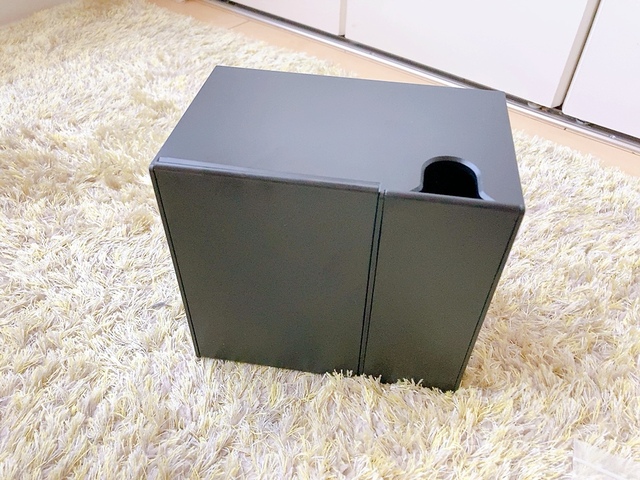 【山崎実業 tower 流せるトイレブラシ&替えブラシホルダー】ホルダーのサイズは幅16.2×奥行10~18.5×高さ15cmです