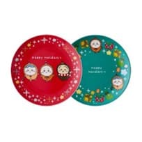 【セブン-イレブン×ちいかわ】「ちいかわオリジナルくじ」E 賞：（選べる）クリスマスグッズシリーズ　プレートセット