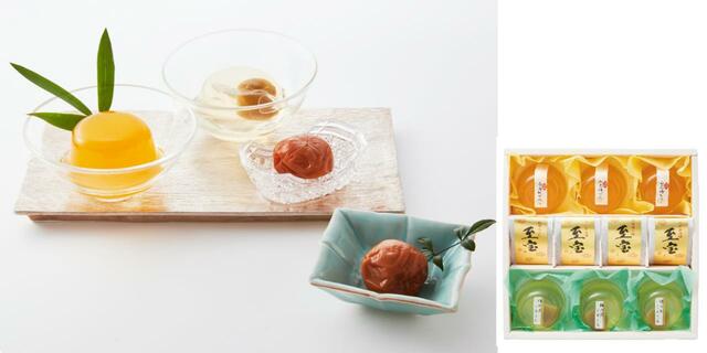 「マルヤマ食品　紀州梅と梅ゼリー奏果」＜￥3,780（税込）送料込＞【紀ノ国屋から「母の日」の特別なギフトが各種登場】