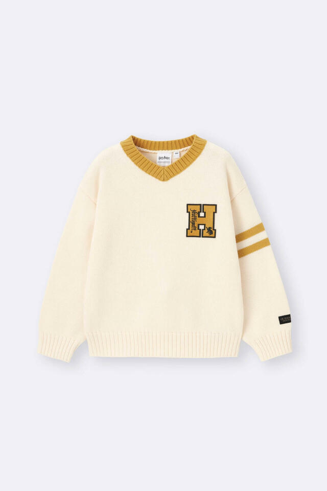 KIDS ジャカードセーター ¥2,290|GU「ハリー・ポッター」スペシャルコレクション