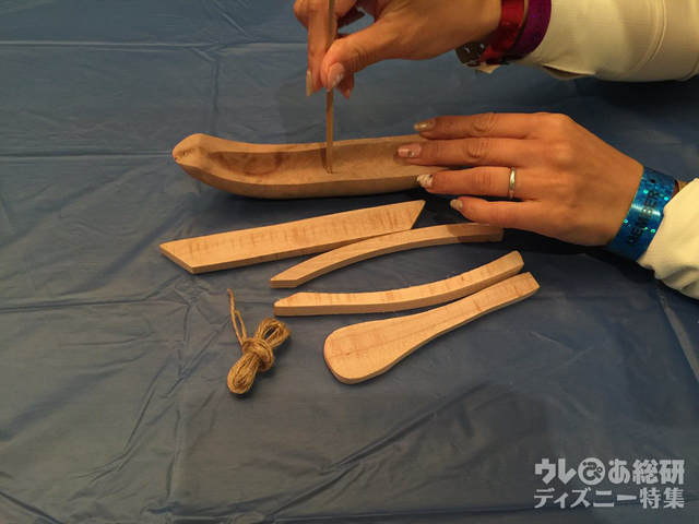 頑張ってカヌー作ってます その1