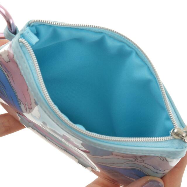 スティッチ＆エンジェル ポーチ フラット カラビナ付き STITCH ＆ ANGEL 2,200円