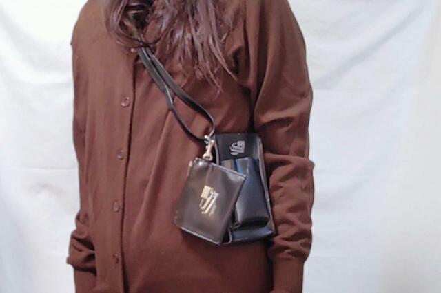 斜め掛けもできる