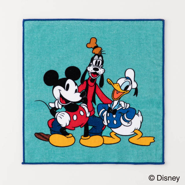 【UCHINO TOUCH】UT HERITAGEタオルハンカチ_01 (1)　約25×25cm/ 1,200円（税抜）