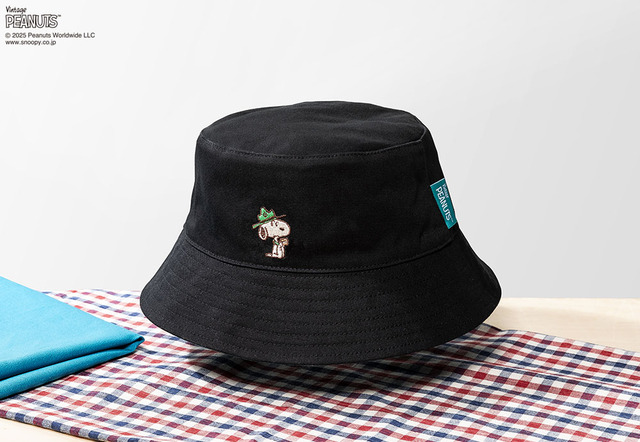 「スヌーピー シュガーバターの木 バケットハット」＜価格：2,200円（税込）＞【「スヌーピーのシュガーバターの木」が大阪初登場！7日間限定でポップアップストアOPEN！】
