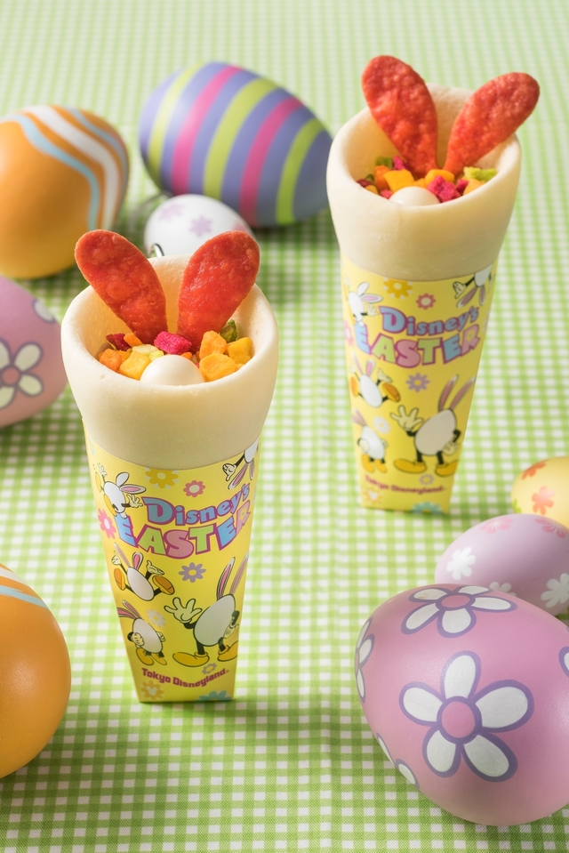 ブレッドコーン（バジル風味のクラムチャウダー）¥500｜ザ・ガゼーボ｜東京ディズニーランド2017年「ディズニー・イースター」