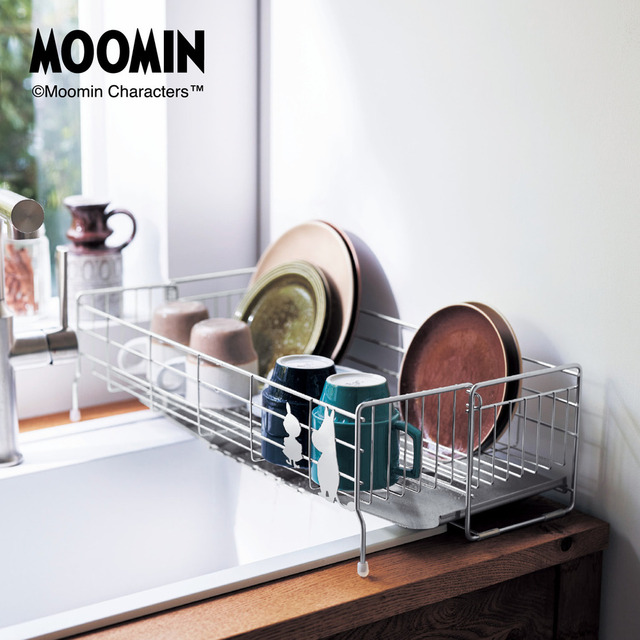 シンクに渡して使える伸縮水切り 「ムーミン」｜￥16,900 （税込）