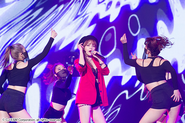 ジミン（AOA）　『KCON 2016 Japan』4月10日＠幕張メッセ国際展示ホール7,8ホール