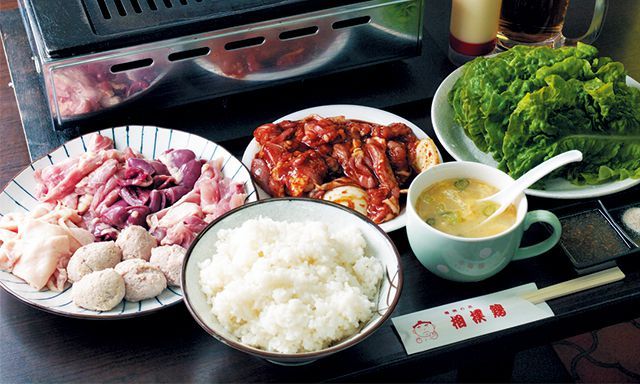 【関西】セルフ鶏焼の名店／【十条】相撲鶏　東方セット 2200円