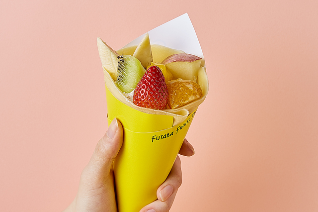「フタバフルーツパーラー」から生まれたクレープショップが「アーバンドックららぽーと豊洲店」にオープン