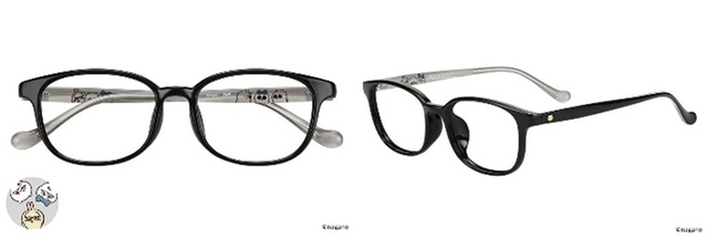 【Zoff×ちいかわ 第3弾】COOLモデル／性別・年代問わずかけやすいベーシックデザイン　税込7,700円（セットレンズ代込）