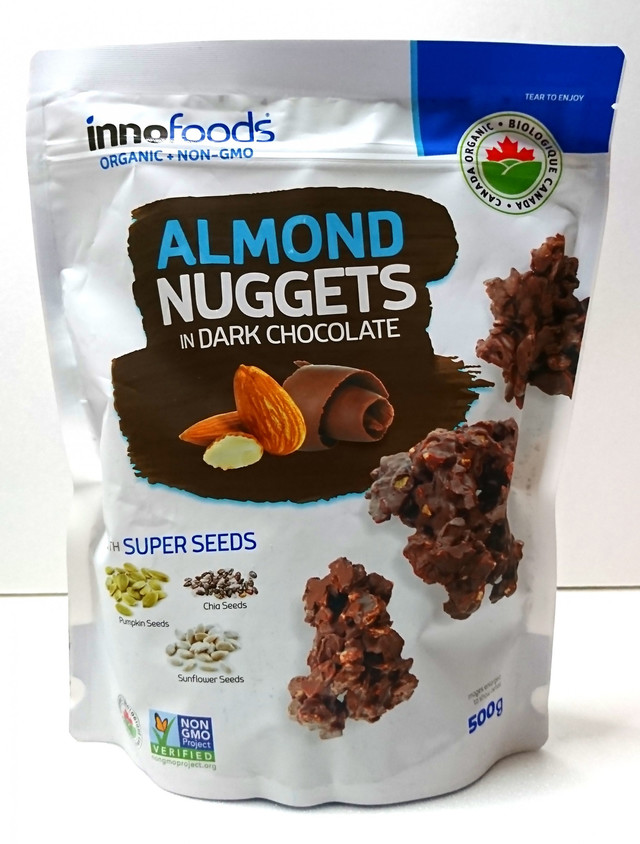 innofoods アーモンドナゲッツ　500g　1,698円