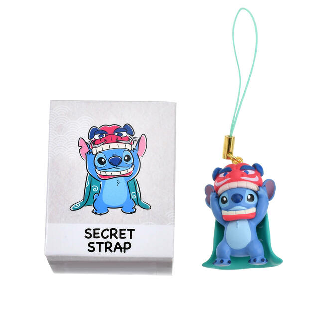 スティッチ＆スクランプ シークレットストラップ NEW YEAR STITCH 2026 1,100円