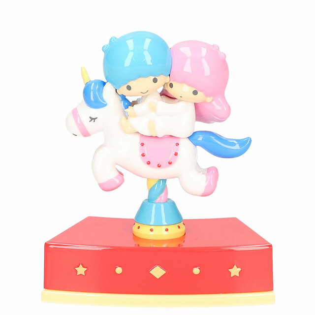 【Shaky! サンリオキャラクターズ メリーゴーランド レトロRED BOXコレクション】リトルツインスターズ