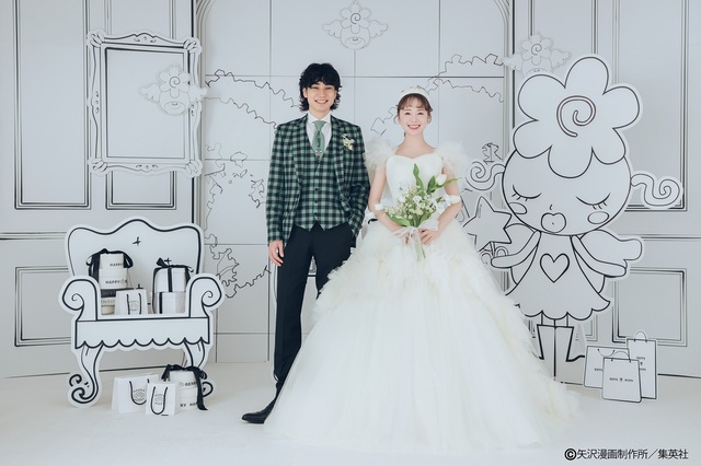 『Lulu felice×ご近所物語』『Lulu felice×NANA』ウェディングドレス・タキシード　〈リトル・マーサ 代官⼭店〉限定フォトプラン